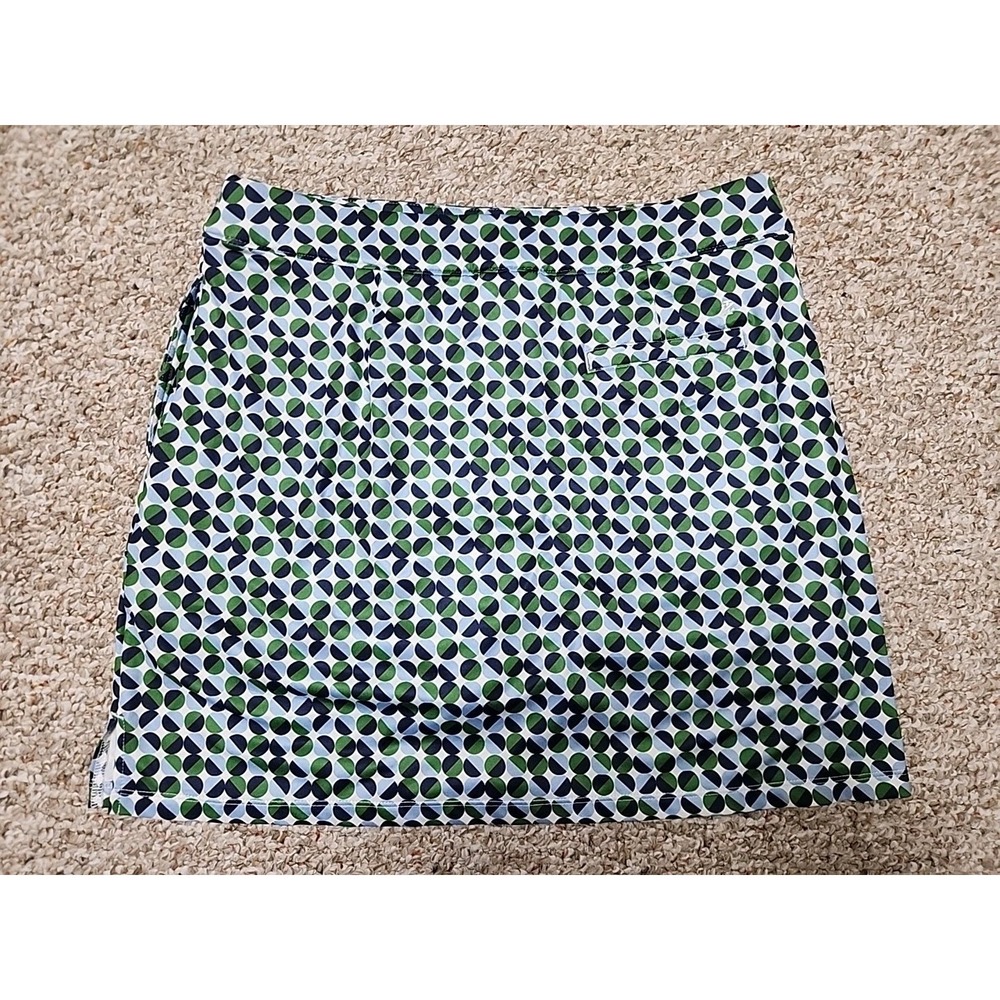 IZOD Golf Women's Golf Tennis Geometric Dots Skirt Skort  Medium 32x17 Pockets - Picture 5 of 10